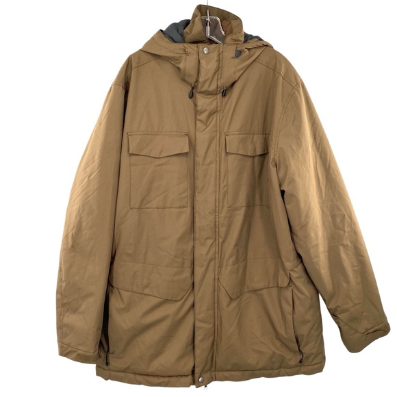Goodfellow & Co Other - Goodfellow & Co Men’s Tan Parka Water Resistant Coat
